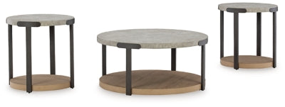 Darthurst Table (Set of 3) - Light Brown
