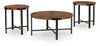 Mesa Crosstrail (juego de 3)