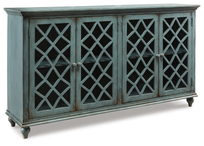 Mirimyn Accent Cabinet - Antique Teal