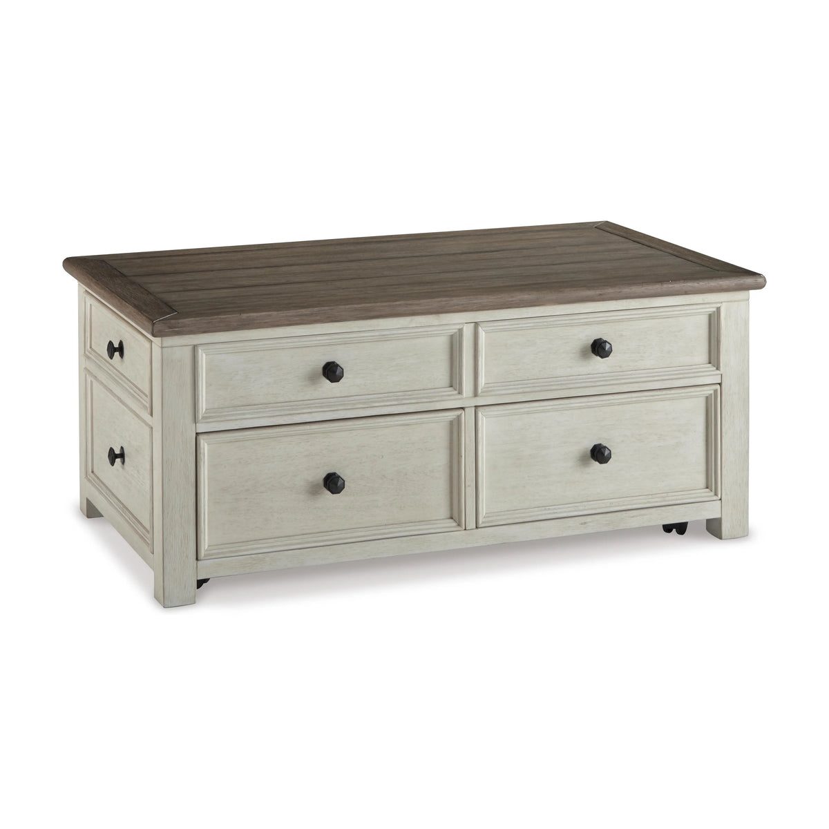 Mesa de centro Bolanburg con tapa elevable - Dos tonos