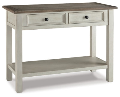 Bolanburg Sofa/Console Table - Two-tone