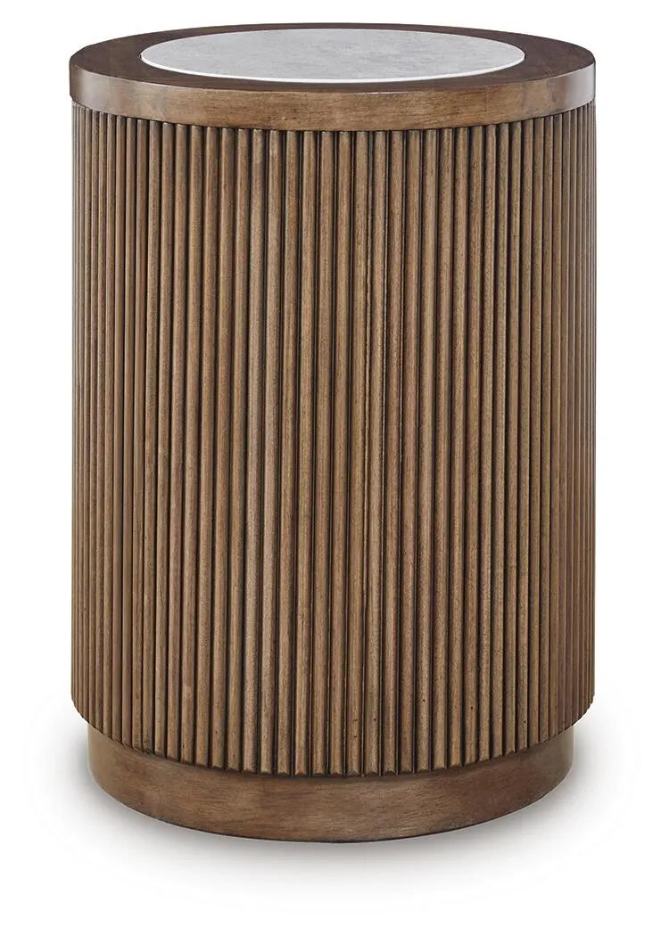Hadonna End Table - Brown