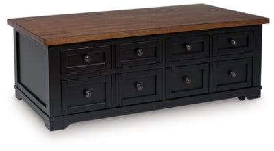 Mesa de centro elevable Wildenauer