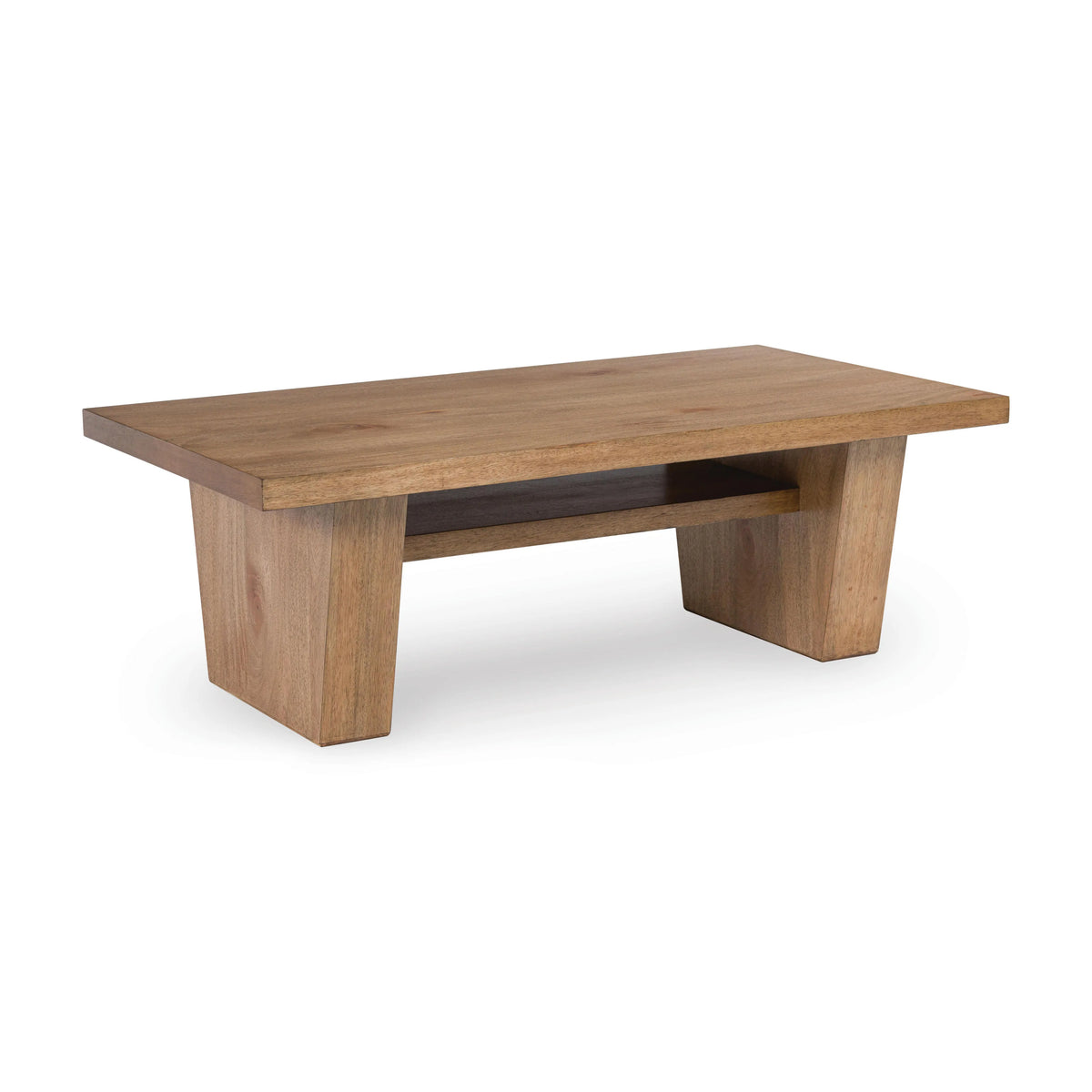 Mesa de centro Kristiland - Marrón claro