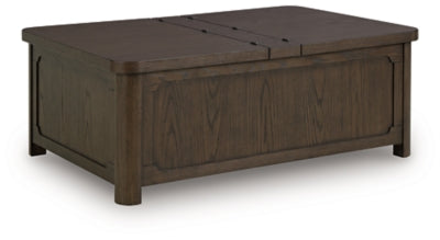Mesa de centro Breckington con almacenamiento