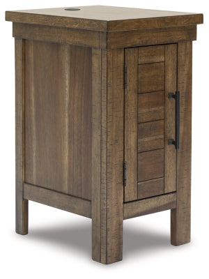 Moriville Chairside End Table - Grayish Brown