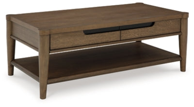 Mesa de centro Roanhowe - Marrón