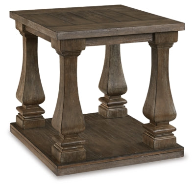 Johnelle End Table - Gray