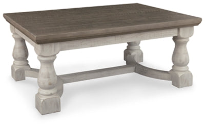 Mesa de centro Havalance - Gris/Blanco