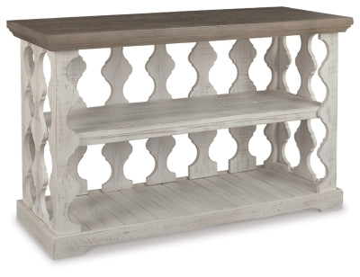 Mesa consola/sofá Havalance - Gris/Blanco