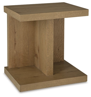 Brinstead Chairside End Table - Light Brown