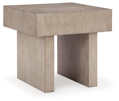 Jorlaina End Table - Light Grayish Brown