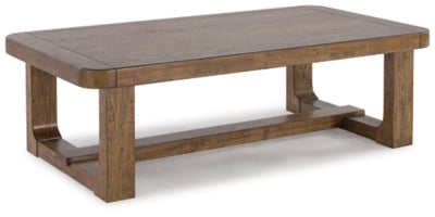 Mesa de centro Cabalynn - Marrón claro
