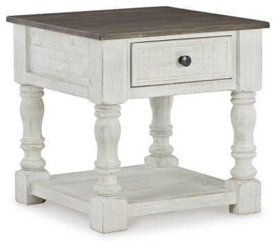 Mesa auxiliar Havalance - Blanco/Gris
