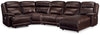 Seccional reclinable de 5 piezas con chaise longue VonKurt