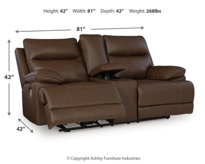 Loveseat reclinable eléctrico VonRyan