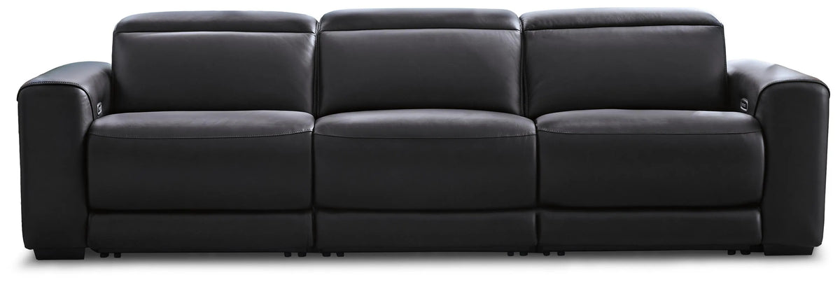 Rally-Up 3-Piece Power Reclining Sectional Sofa - Onyx