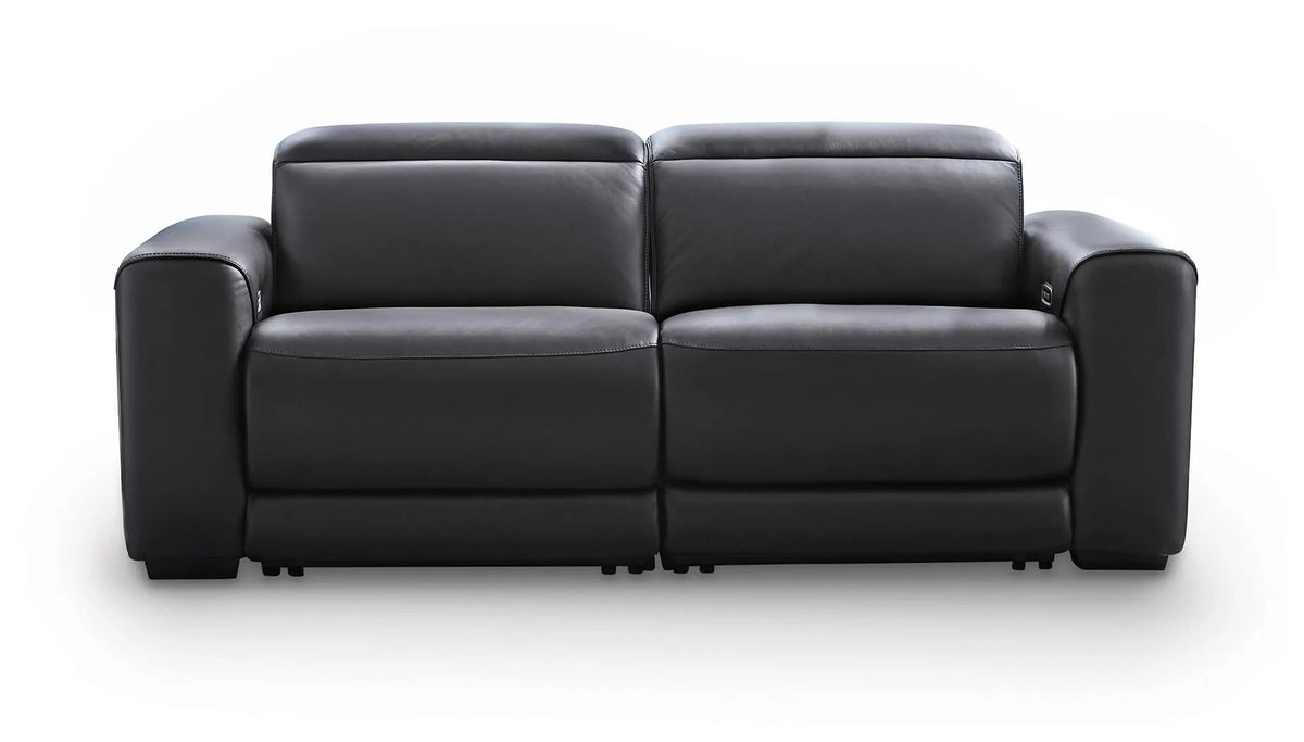 Rally-Up 2-Piece Power Reclining Sectional Loveseat - Onyx
