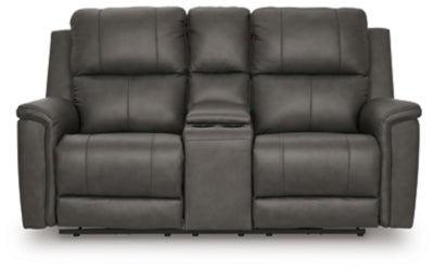 Beryton Power Reclining Loveseat with Console