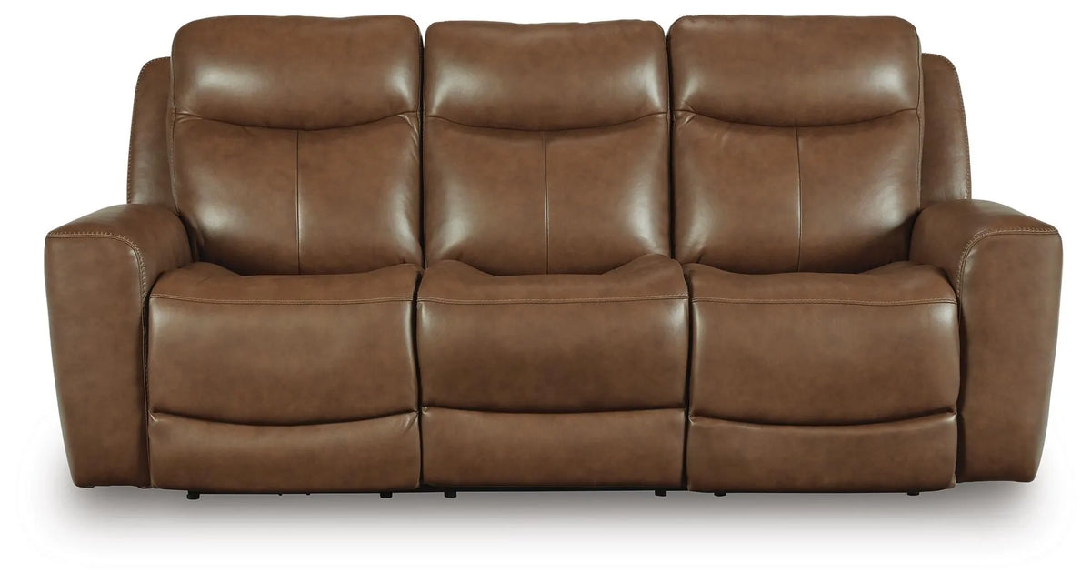 Momentum Moves Power Reclining Sofa - Amber