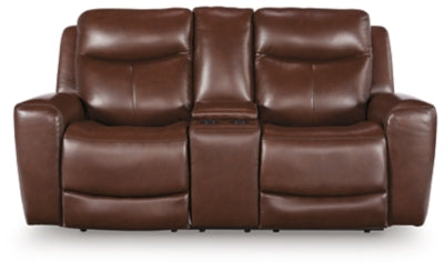Momentum Moves Power Reclining Loveseat with Console