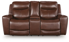 Momentum Moves Power Reclining Loveseat with Console
