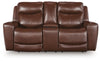 Loveseat eléctrico reclinable con consola Momentum Moves