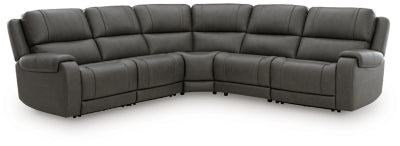 Seccional reclinable eléctrico de 5 piezas 5Z-Harrenhurst