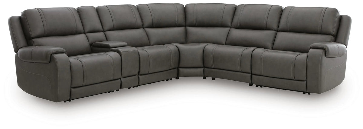 5Z-Harrenhurst 6-Piece Power Reclining Sectional - Anchor
