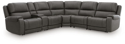 Seccional reclinable eléctrico de 6 piezas 5Z-Harrenhurst