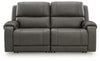Loveseat seccional reclinable eléctrico de dos piezas 5Z-Harrenhurst