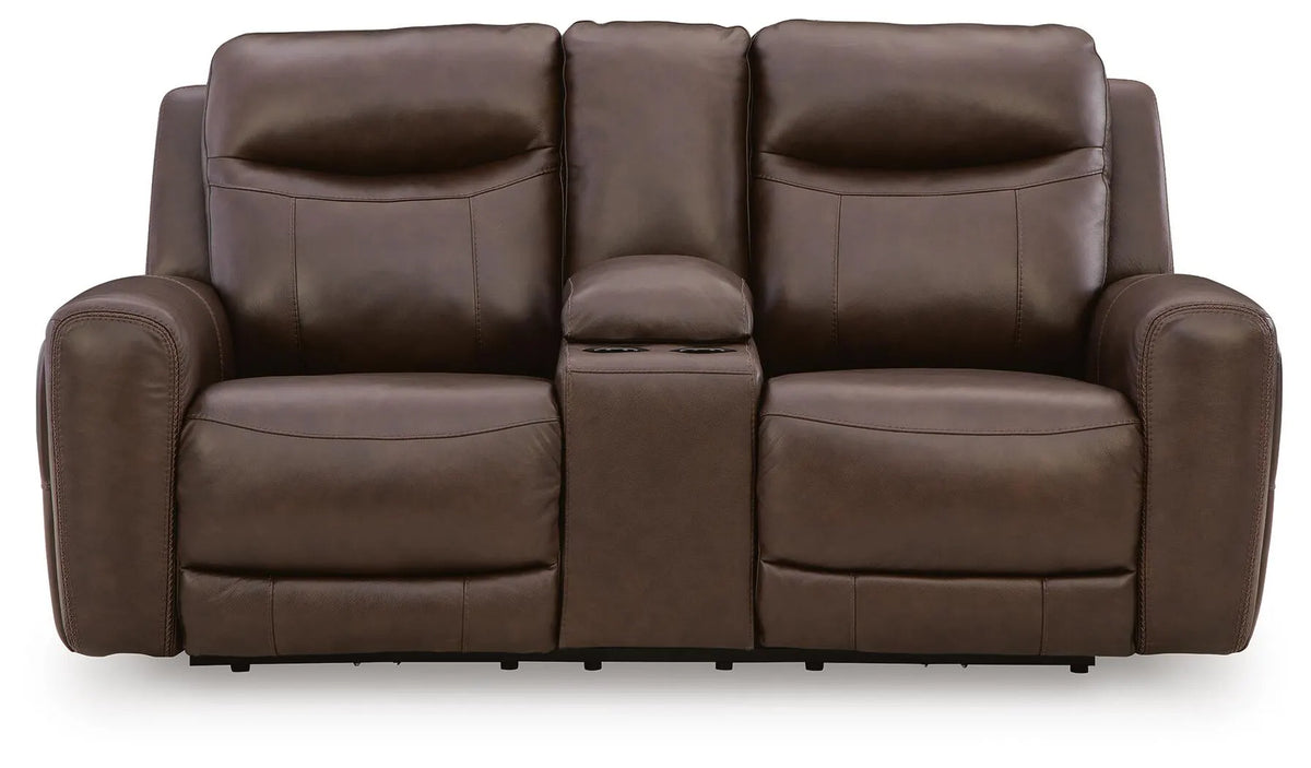 Gravier Power Reclining Loveseat with Console - Cordova