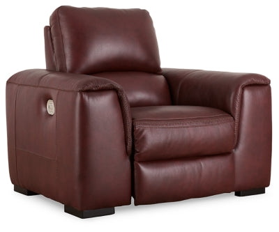Alessandro Power Recliner - Garnet