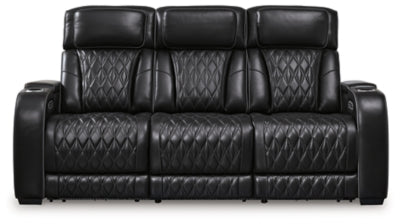 Boyington Power Reclining Sofa - Black