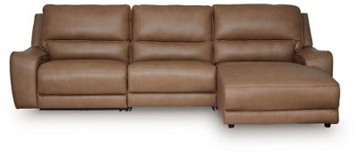 Silverbrooke 3-Piece Reclining Sofa Chaise