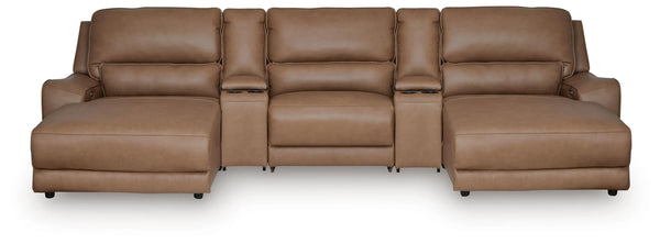 Silverbrooke 5-Piece Power Reclining Sectional with Chaise