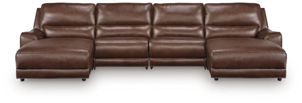 Silverbrooke 4-Piece Power Reclining Sectional with Chaise
