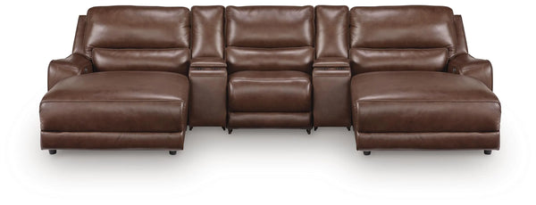 Silverbrooke 5-Piece Power Reclining Sectional with Chaise