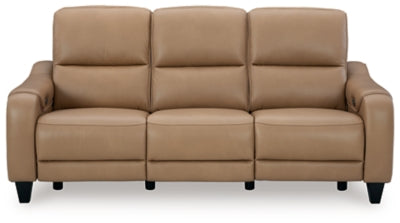 Mosswell Power Reclining Sofa - Toffee
