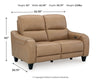 Loveseat reclinable eléctrico Mosswell