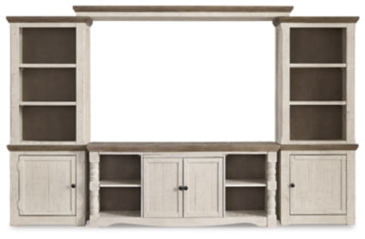 Havalance 4-Piece Entertainment Center - Two-tone